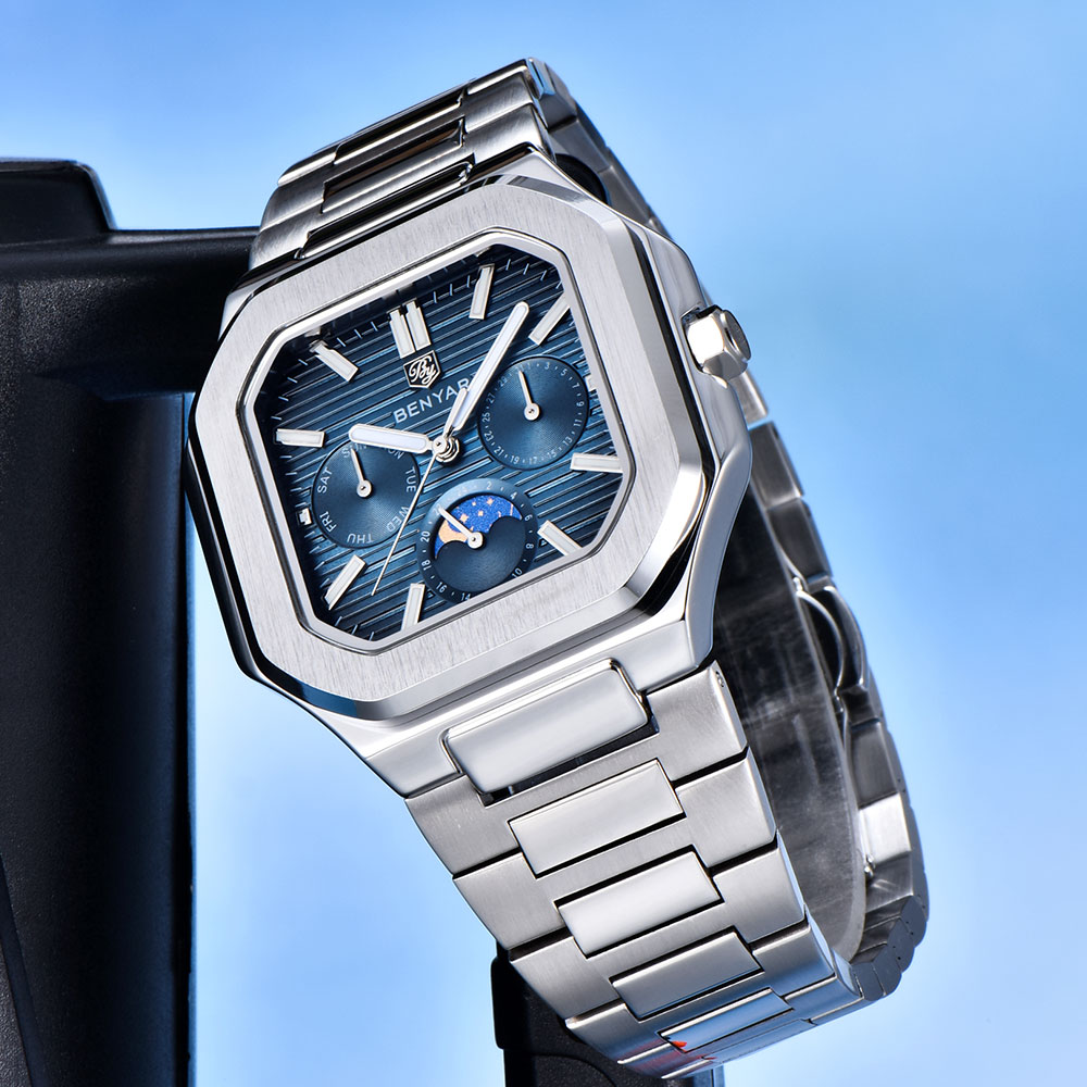 Luxury Watch Brands - BENYAR New 37mm Mens Watch Top