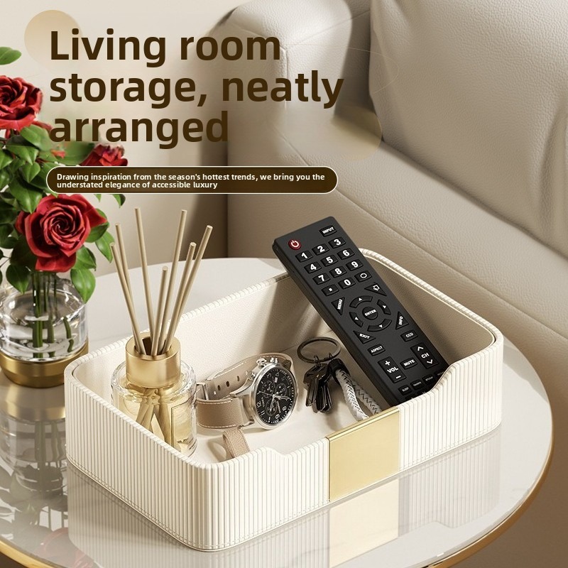 PU Leather Desk Tray - Multi-L - огляд і ціна Luxury Watch Level