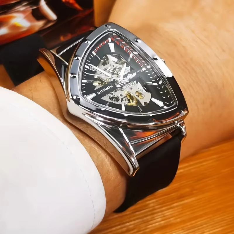 WINNER Men's Luxury Military M - огляд і ціна Watch Triangle Luxury