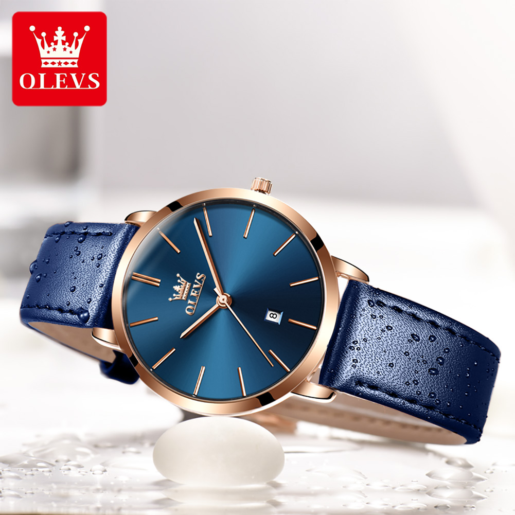 OLEVS Fashion Ultra Thin Women - огляд і ціна Luxury Watch Leather Strap