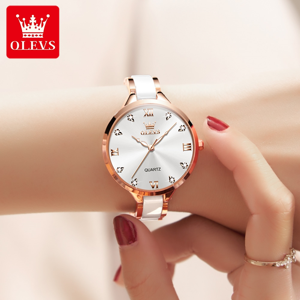 OLEVS 5872 Women Watches Quart - огляд і ціна Luxury Watch Brands