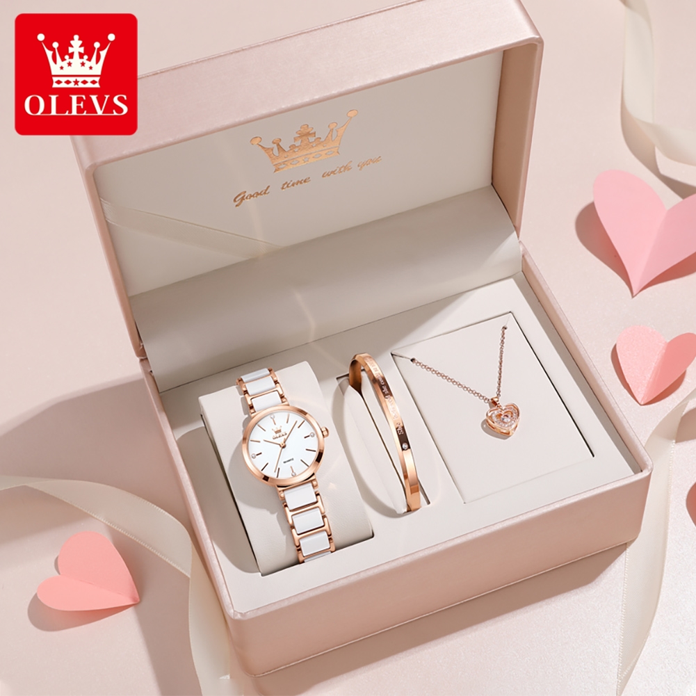OLEVS Women Watch 5877 Luxury  - огляд і ціна Luxury Watch & Jewellery Recensioni