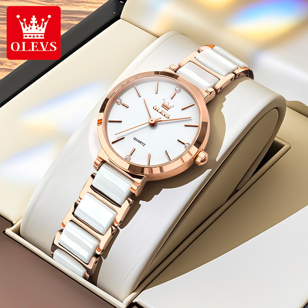 OLEVS Women Watch 5877 Luxury  - огляд і ціна Luxury Watch & Jewellery Recensioni
