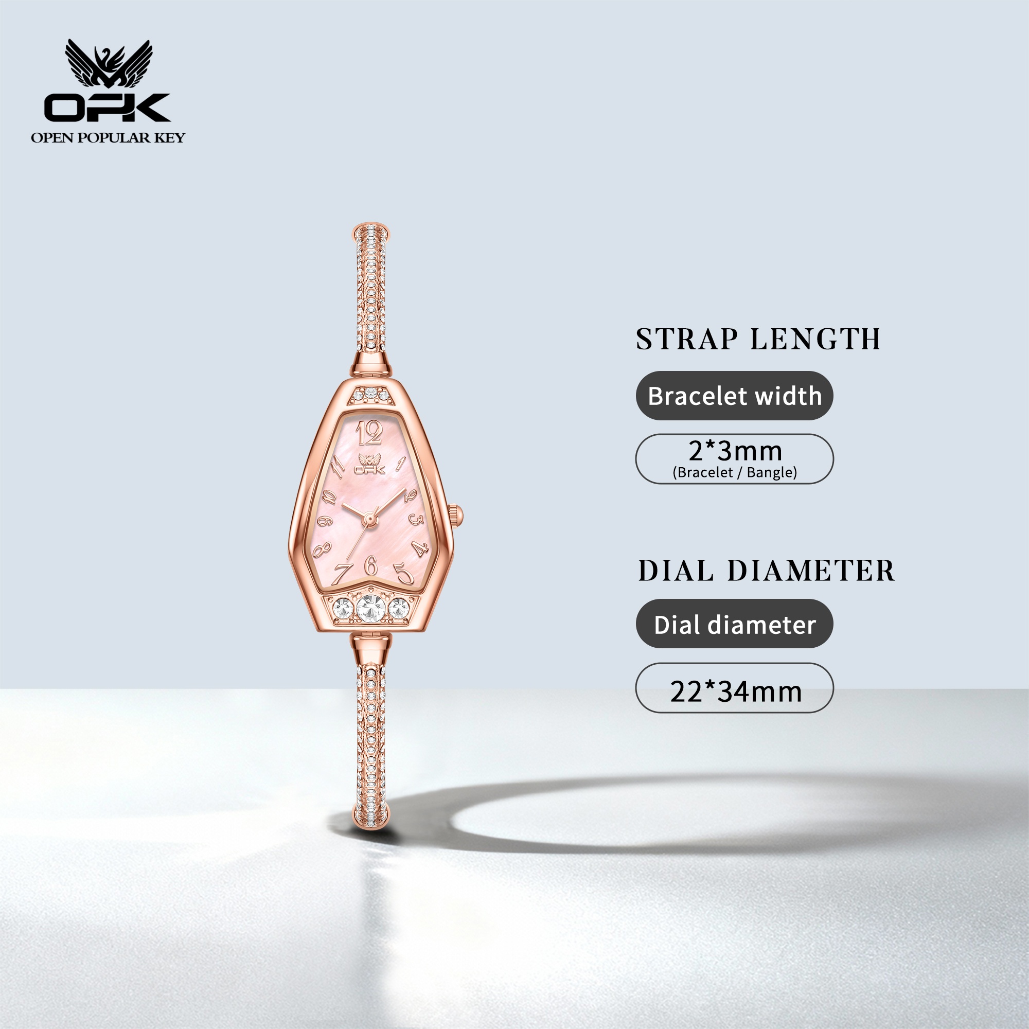 OPK 6096 Original Brand Watche - огляд і ціна Watch Triangle Luxury