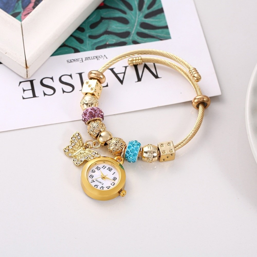 Trendy Adjustable Women's Brac - огляд і ціна Luxury Watch Leather Strap