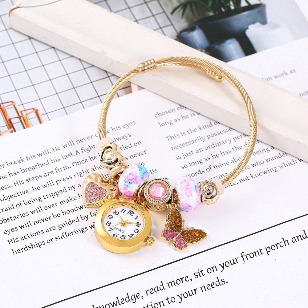 Trendy Adjustable Women's Brac - огляд і ціна Luxury Watch Leather Strap