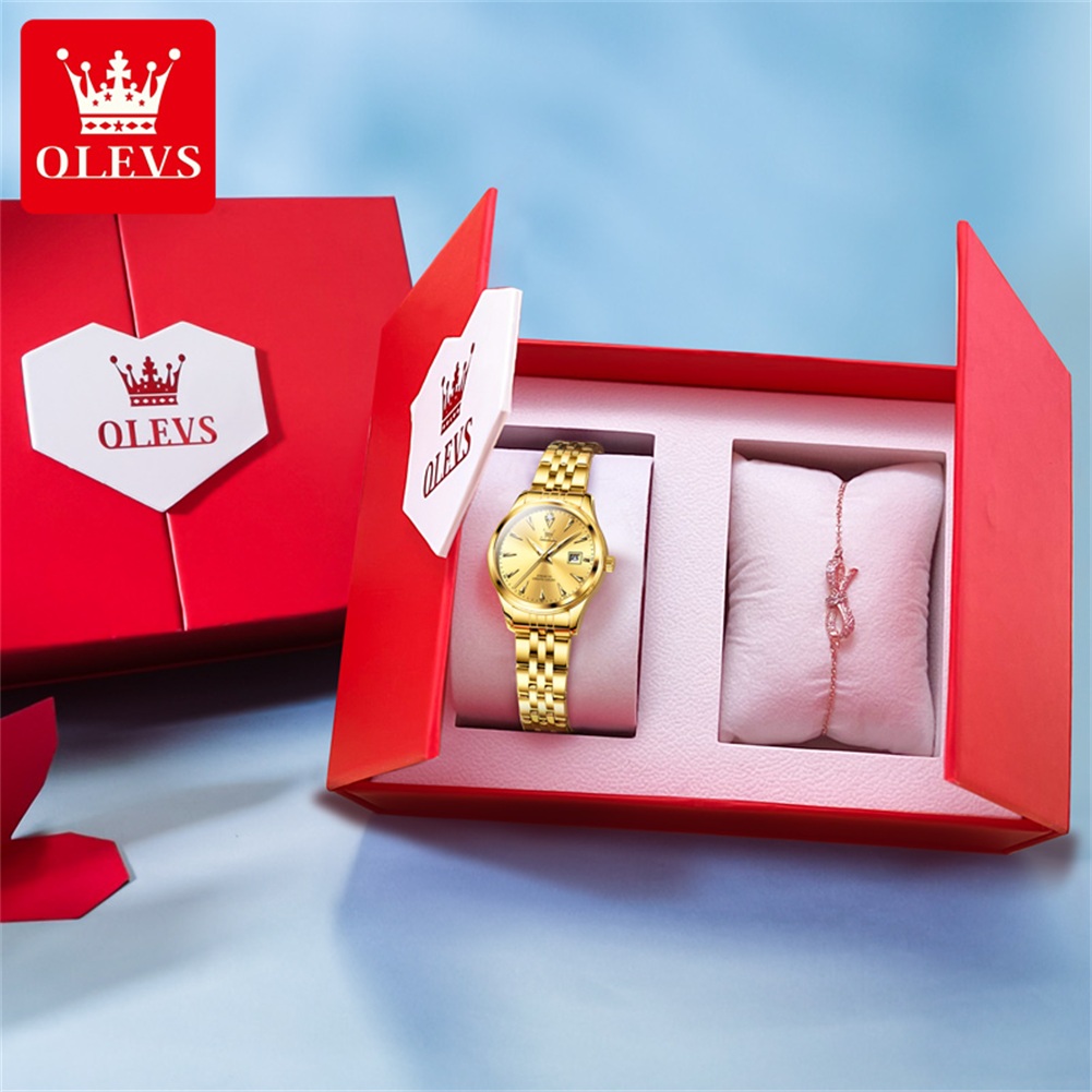 OLEVS 5598 Woman Watch Luxury  - огляд і ціна Luxury Watch Kit