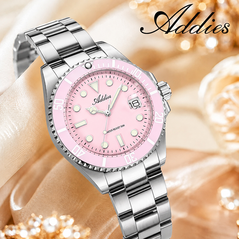 ADDIES 36mm 50m Waterproof Wom - огляд і ціна Luxury Watch & Jewellery Recensioni
