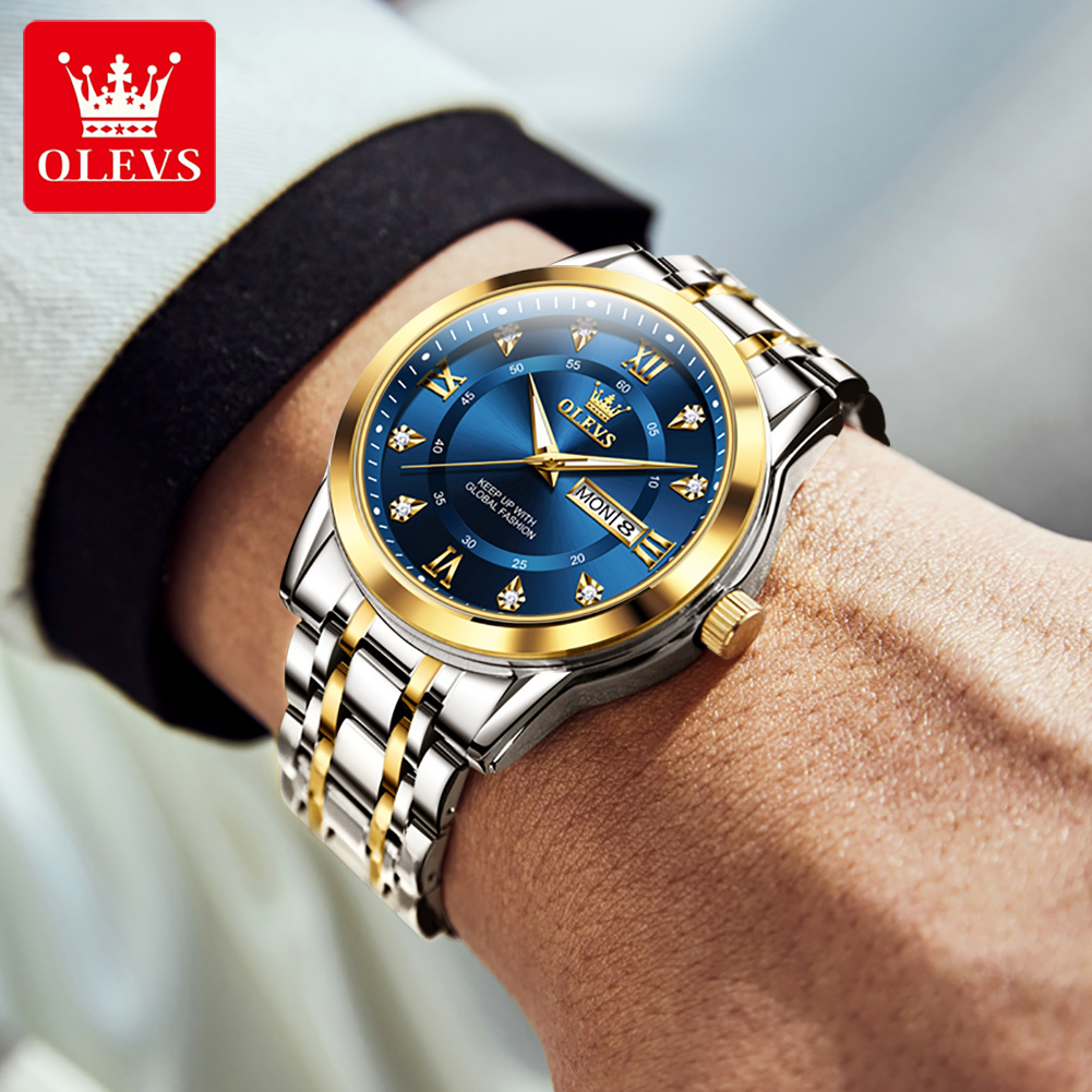 OLEVS Brand Fashion men's watc - огляд і ціна Luxury Watch Brands