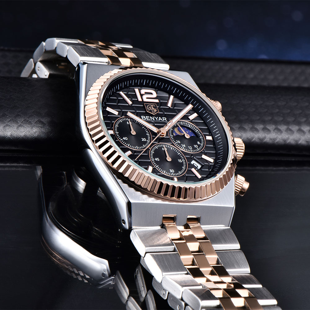 BENYAR Chronograph 40mm Men's  - огляд і ціна Luxury Watch Brands