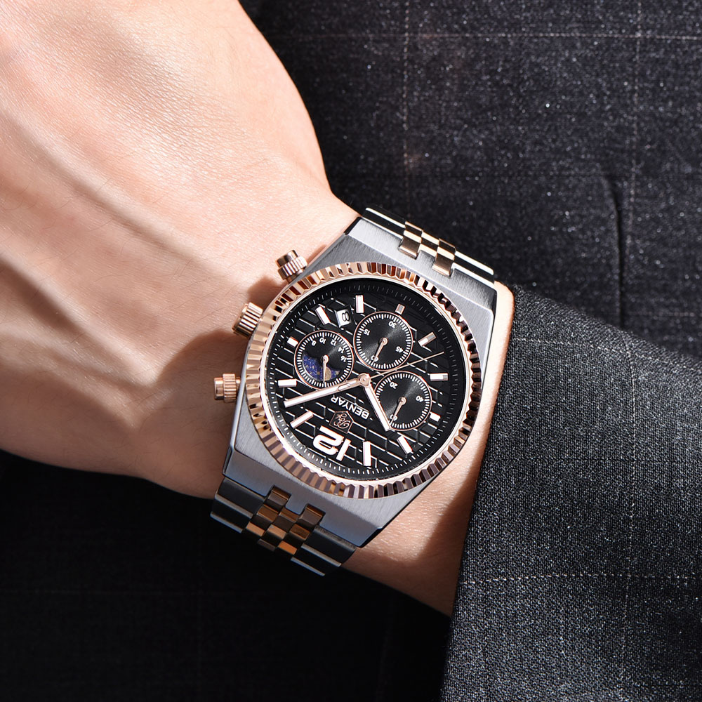 BENYAR Chronograph 40mm Men's  - огляд і ціна Luxury Watch Brands