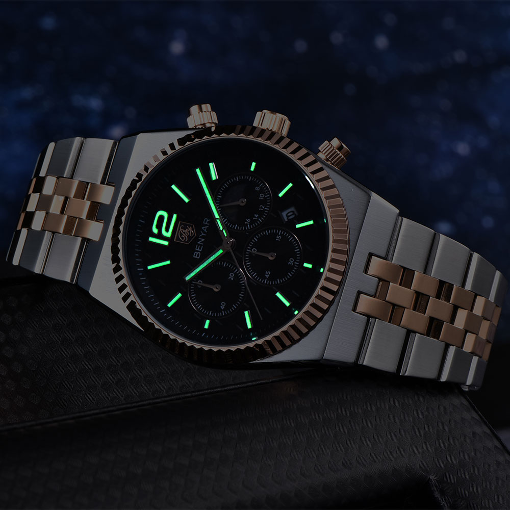BENYAR Chronograph 40mm Men's  - огляд і ціна Luxury Watch Brands