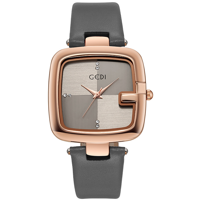 Fashion Gedi Top Brand Light L - огляд і ціна Luxury Watch Leather Strap