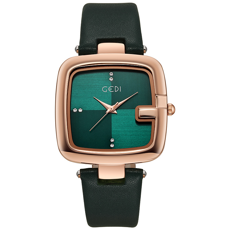 Fashion Gedi Top Brand Light L - огляд і ціна Luxury Watch Leather Strap
