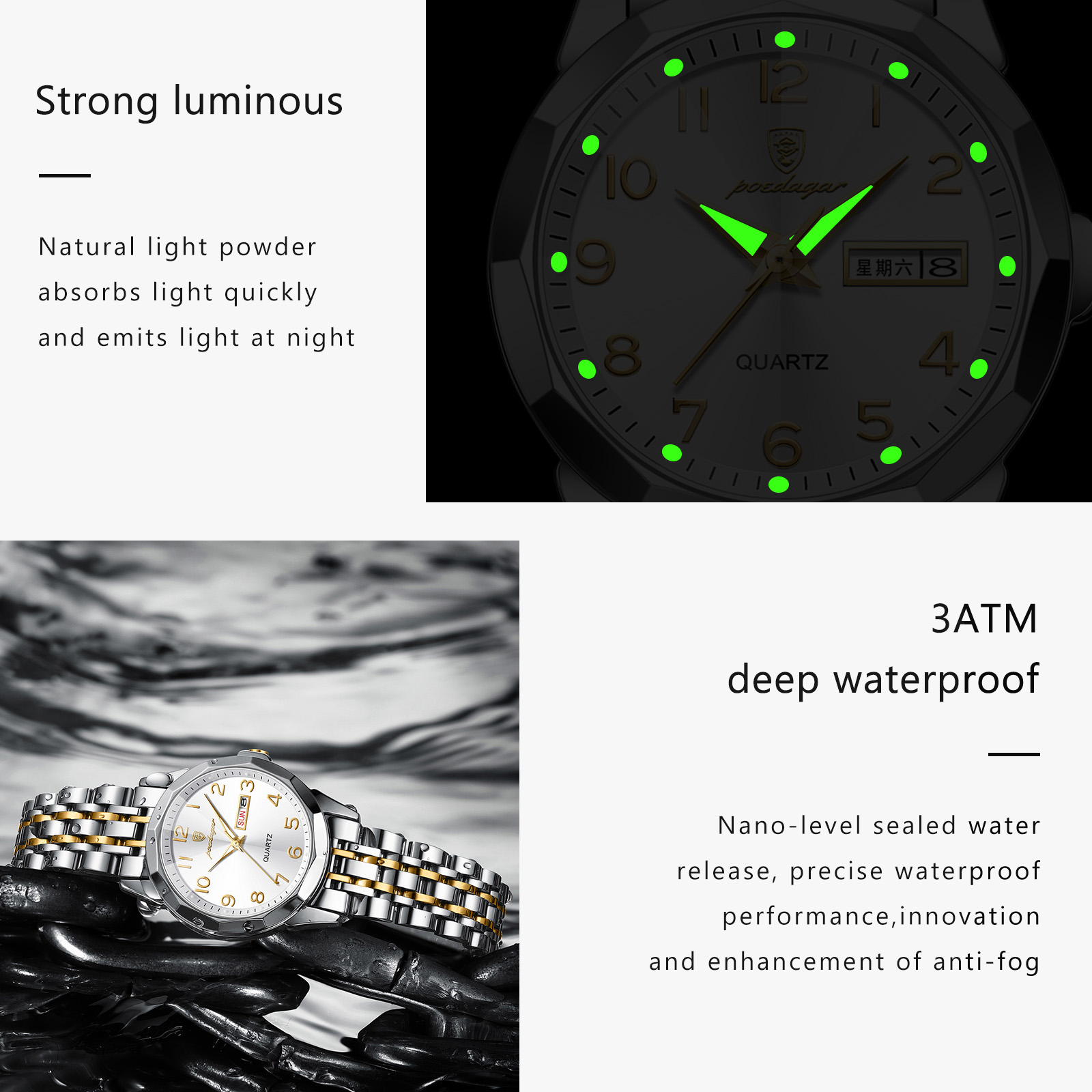 POEDAGAR Elegant Ladies Watche - огляд і ціна Luxury Watch Kit