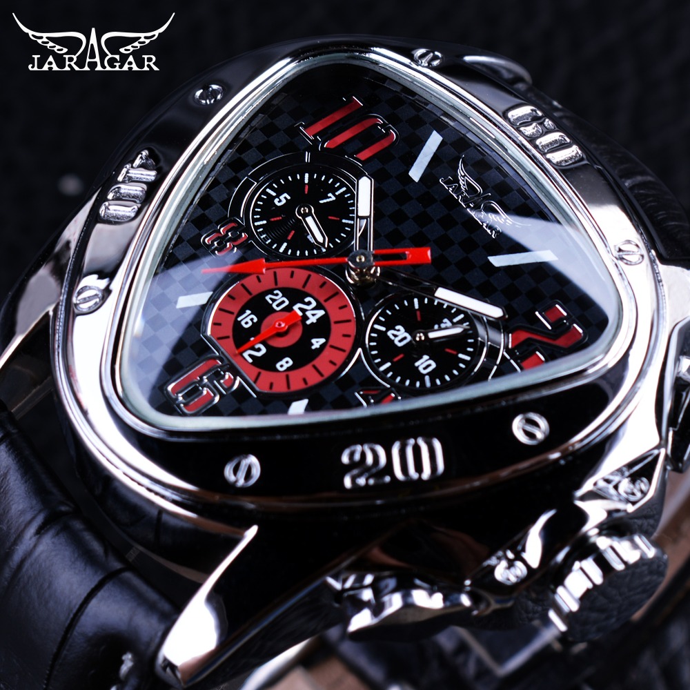 Jaragar Sport Racing Design Ge - огляд і ціна Watch Triangle Luxury