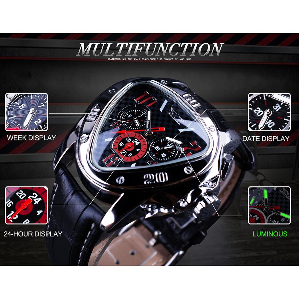 Jaragar Sport Racing Design Ge - огляд і ціна Watch Triangle Luxury