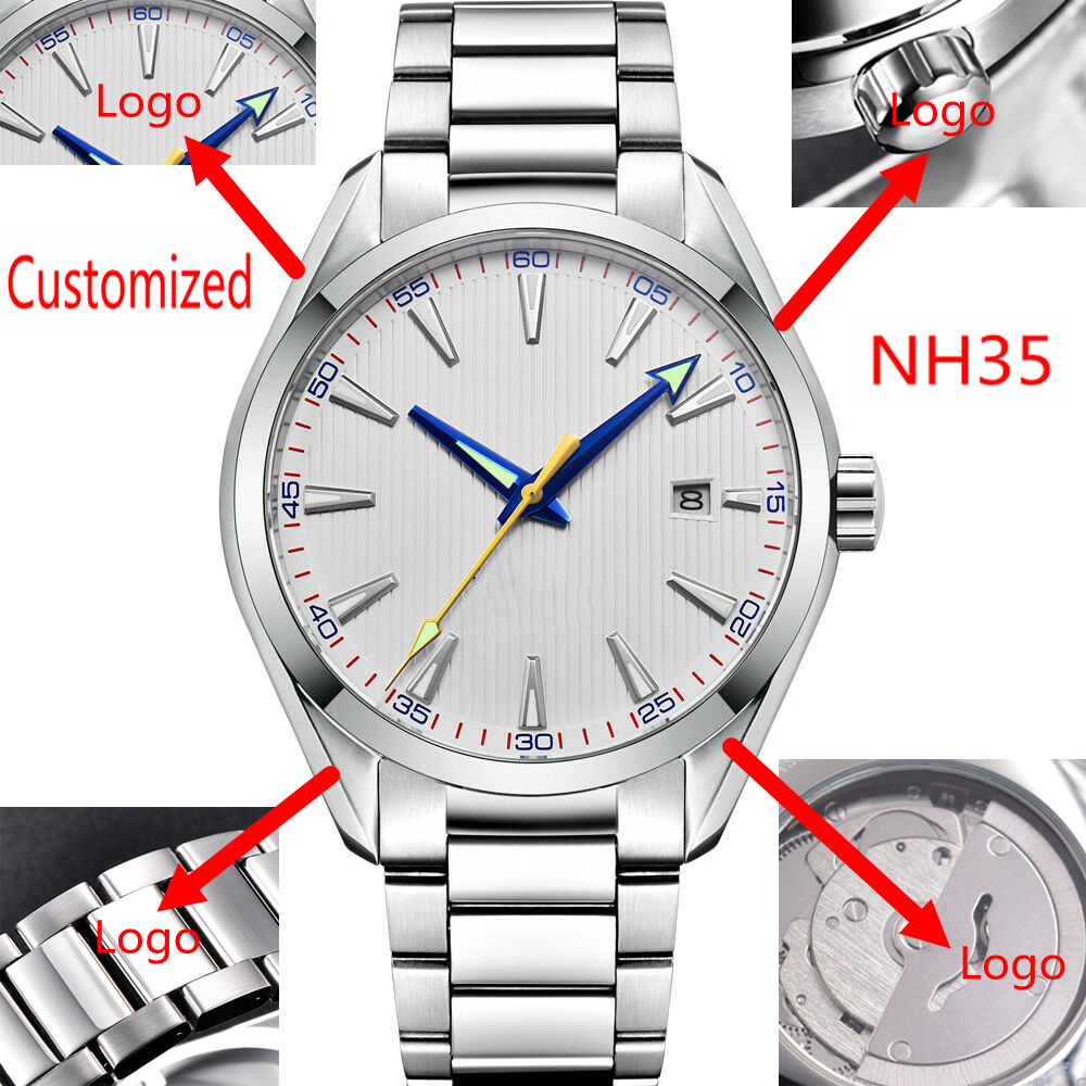Custom Logo 41mm Men Miyota/NH - огляд і ціна Luxury Watch Brands