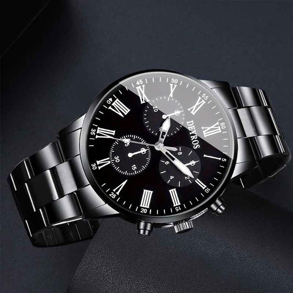 4pcs/set Men's Watch and Trian - огляд і ціна Watch Triangle Luxury