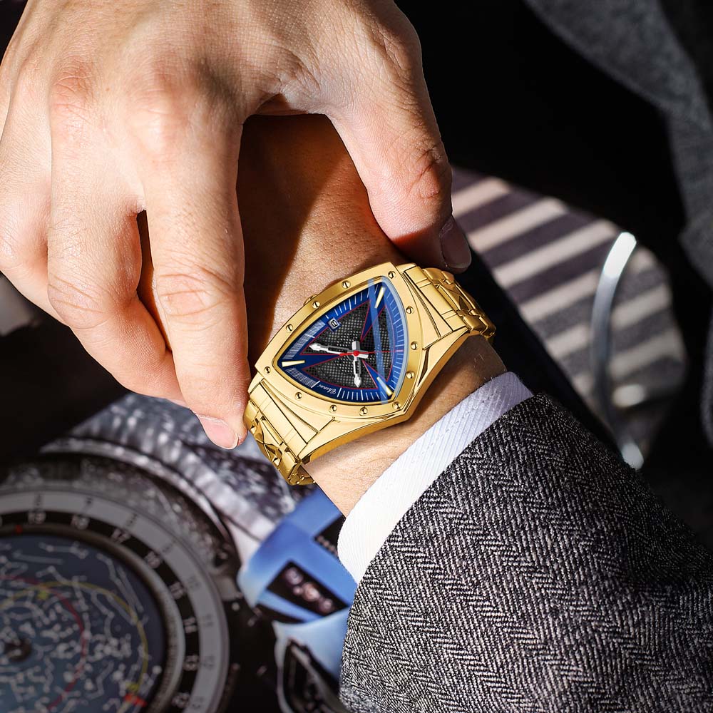 CHENXI Luxury Men's Watch Quar - огляд і ціна Watch Triangle Luxury