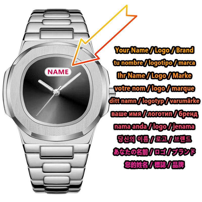 Custom Logo Men's Quartz Watch - огляд і ціна Luxury Watch Brands