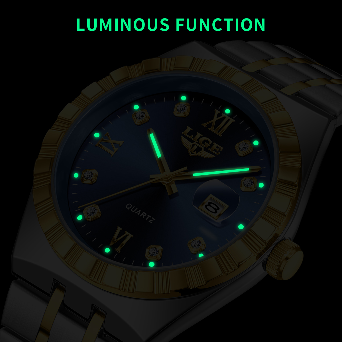 LIGE Business Men Watches Top  - огляд і ціна Luxury Watch Brands