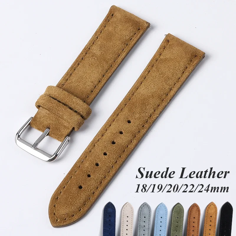 Suede Genuine Leather Watchban - огляд і ціна Luxury Watch Expensive