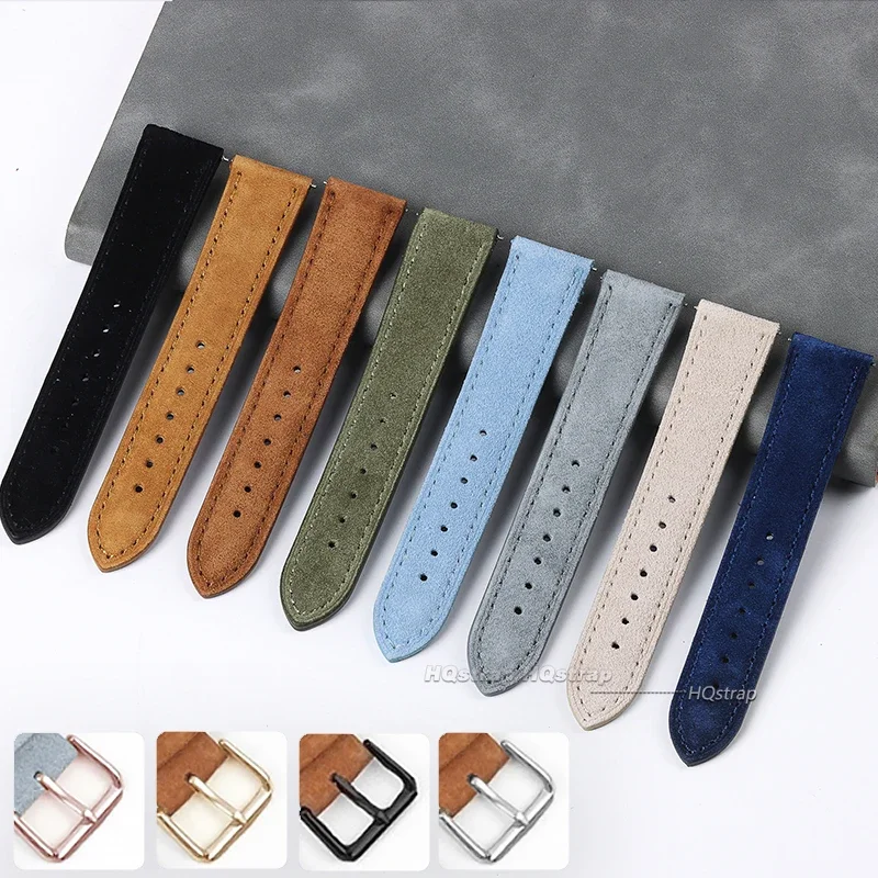 Suede Genuine Leather Watchban - огляд і ціна Luxury Watch Expensive