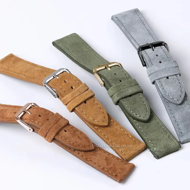 Suede Genuine Leather Watchban - огляд і ціна Luxury Watch Expensive