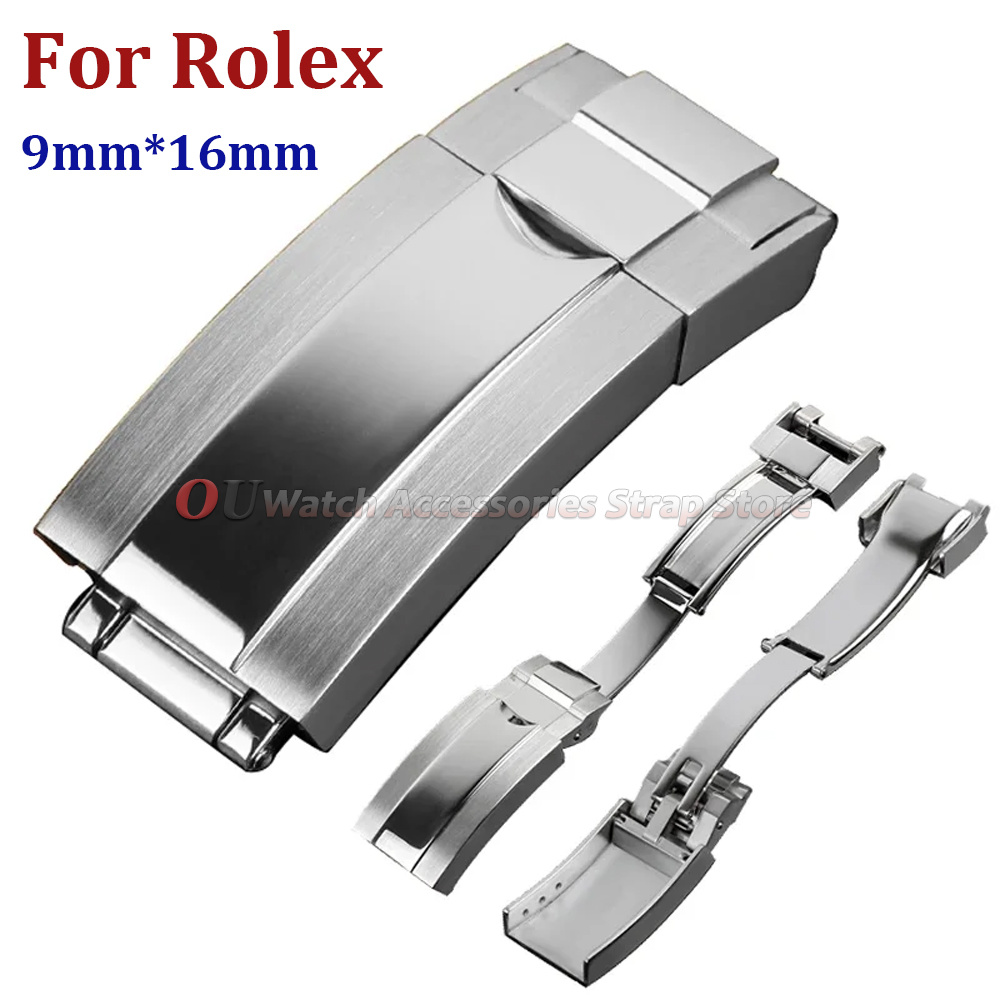 9mmx16mm Stainless Steel Deplo - огляд і ціна Luxury Watch Online