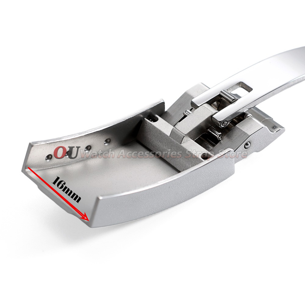 9mmx16mm Stainless Steel Deplo - огляд і ціна Luxury Watch Online